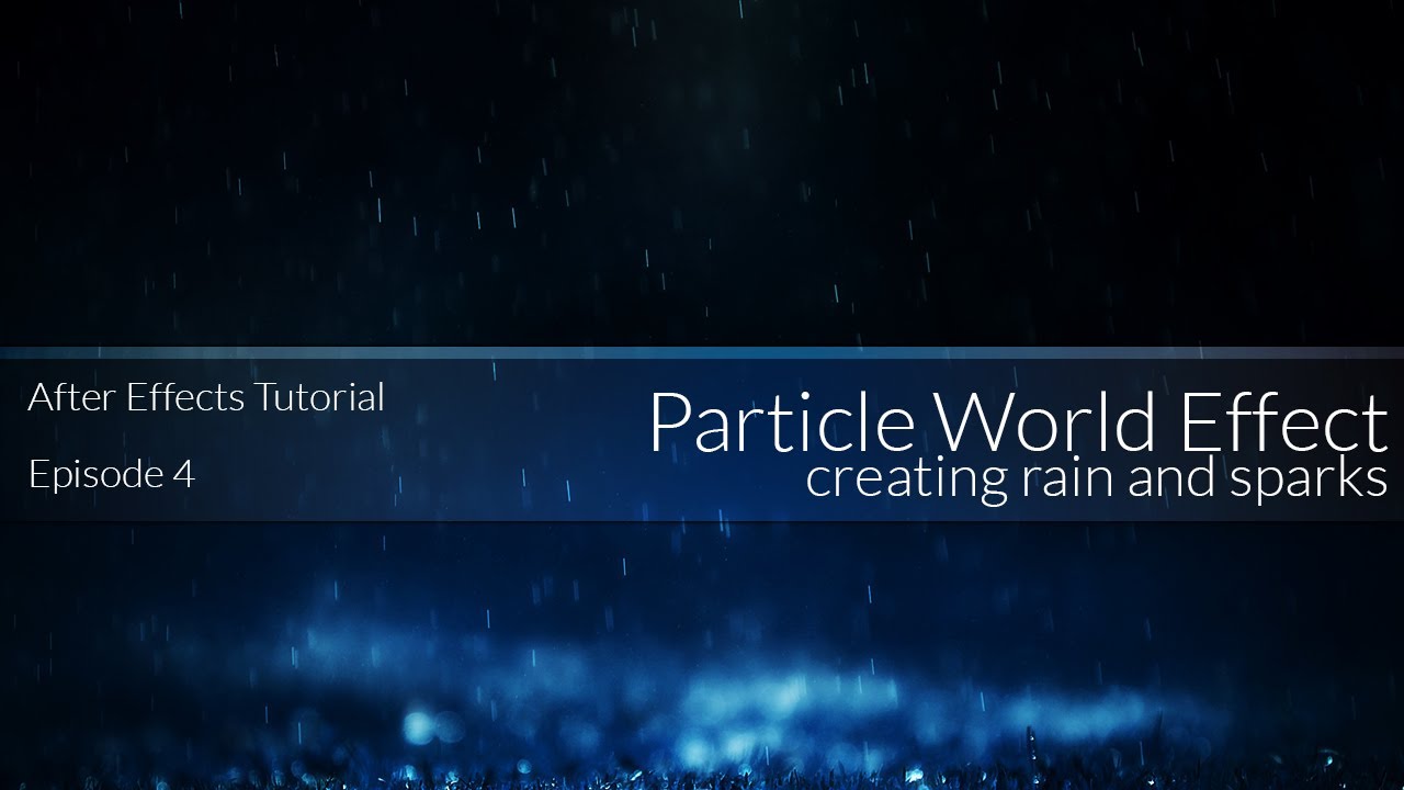 after effects cc particle world download